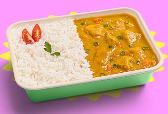 FRANGO AO CURRY CHEGA MAIS